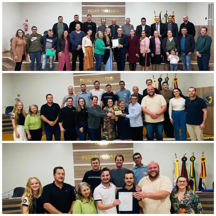 HOMENAGEM: Rodeienses que fazem a diferença com seus trabalhos, dedicação e conquistas recebem homenagem do legislativo.